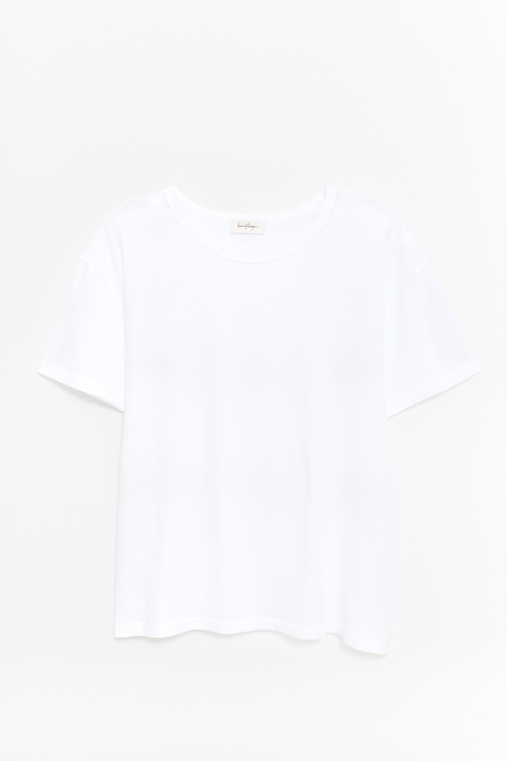 SECOND LAYER WHITE CORE MINI T SHIRT