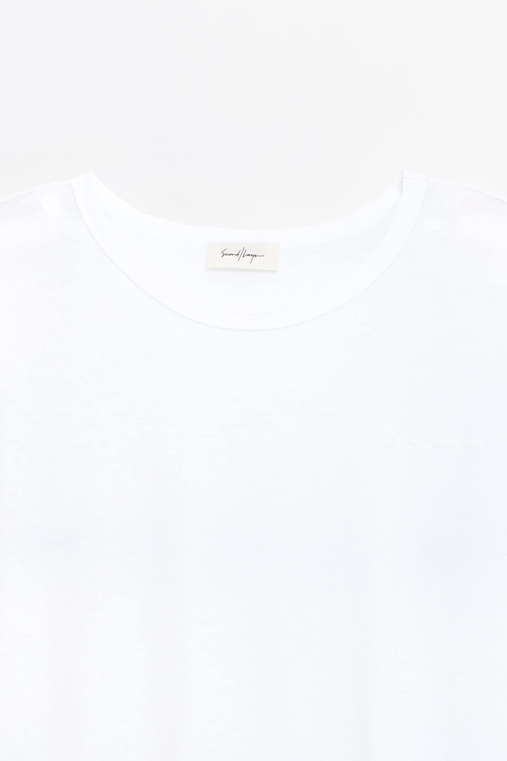 SECOND LAYER WHITE CORE MINI T SHIRT