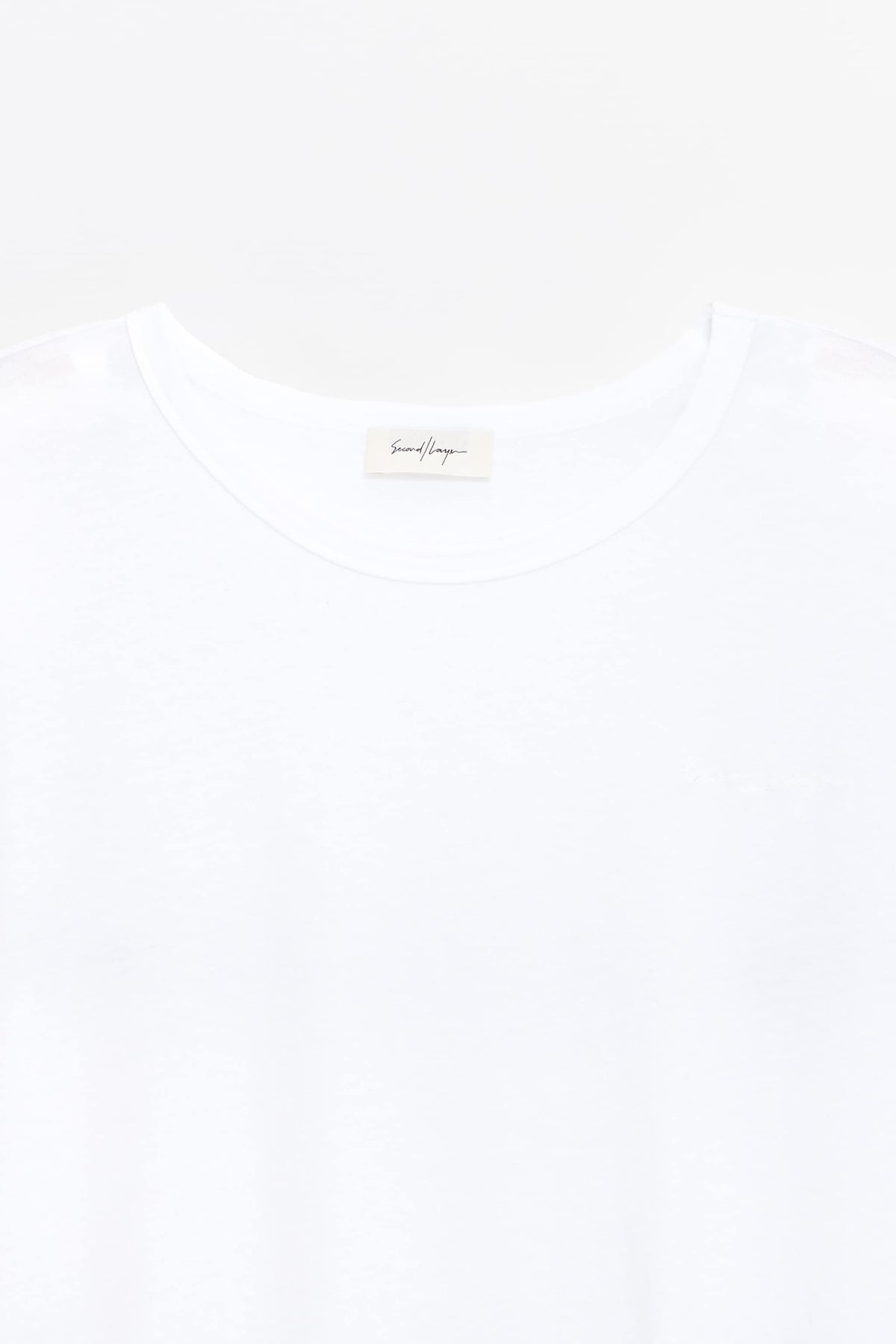 SECOND LAYER WHITE CORE MINI T SHIRT