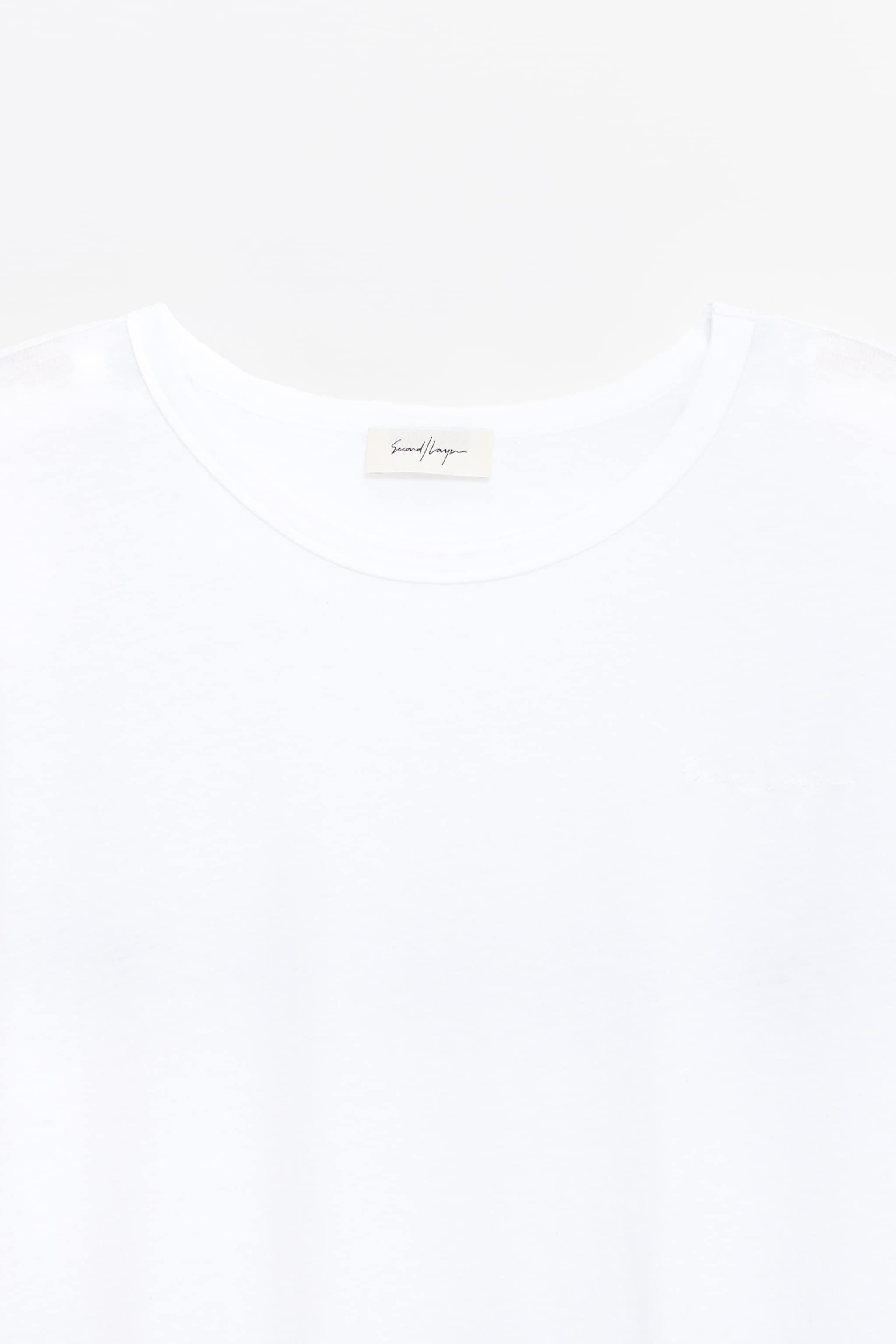 SECOND LAYER WHITE CORE MINI T SHIRT