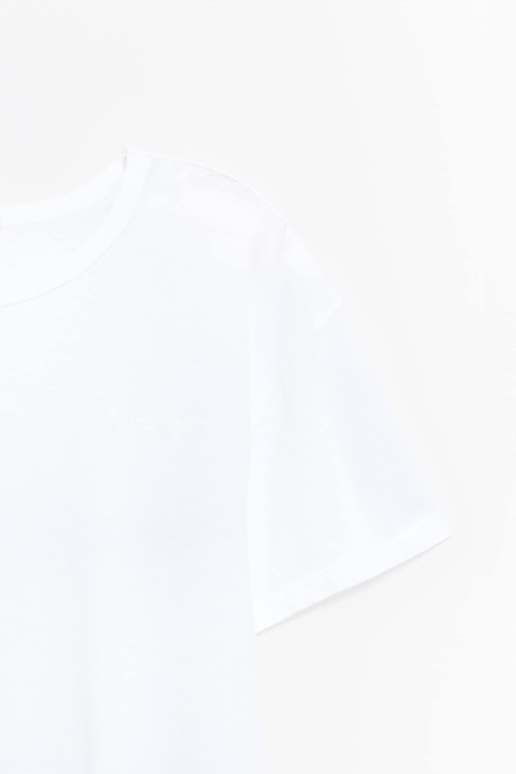 SECOND LAYER WHITE CORE MINI T SHIRT