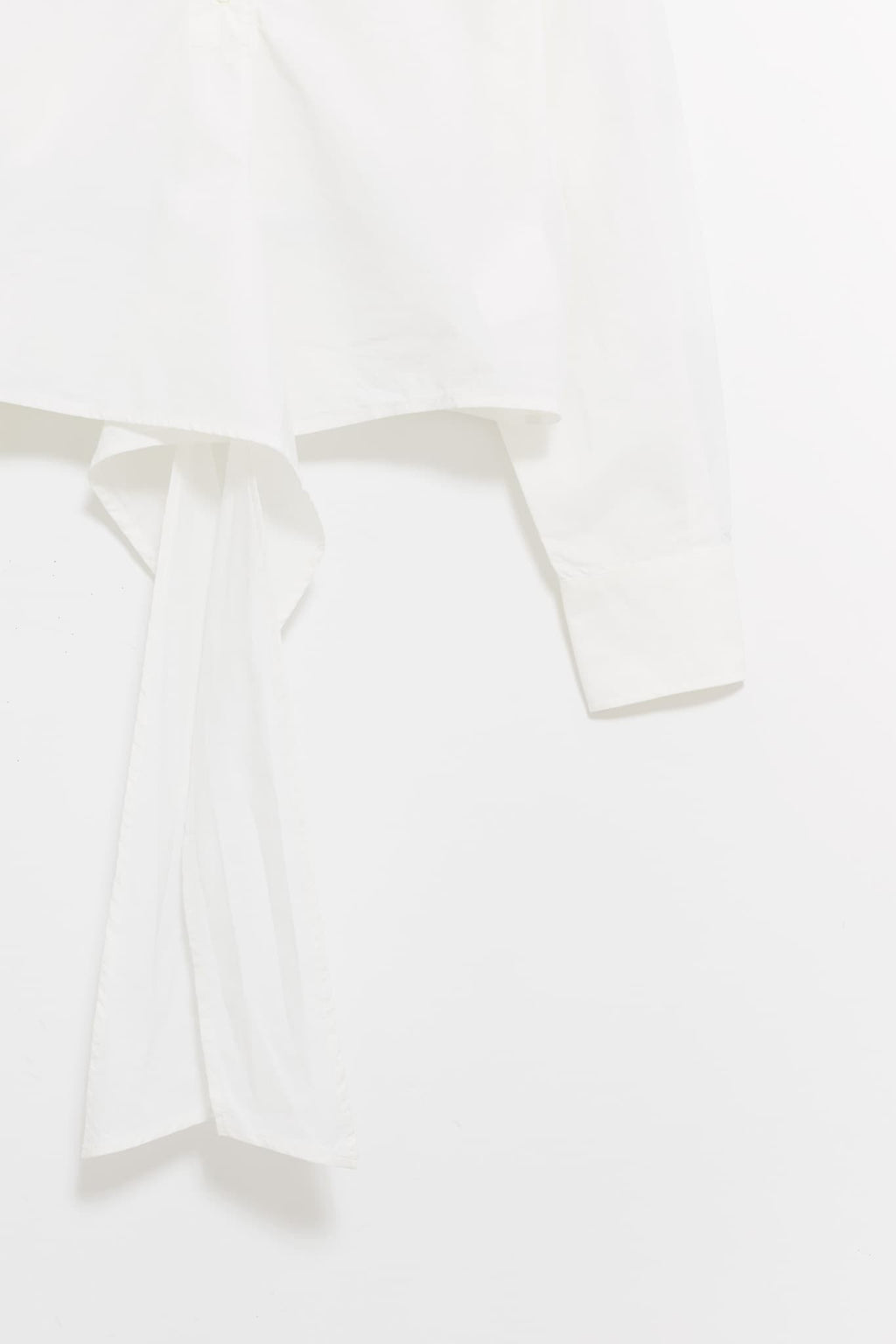 OUR LEGACY WHITE ORGANIC POPLIN NANNAS SHIRT