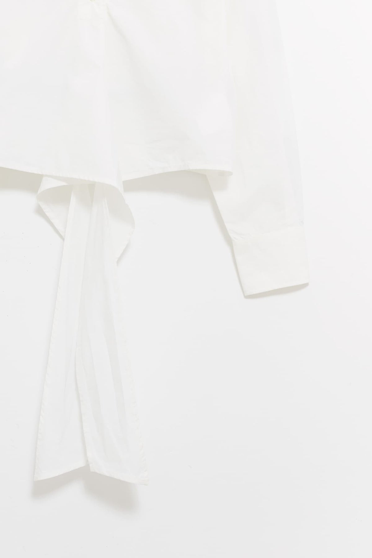 OUR LEGACY WHITE ORGANIC POPLIN NANNAS SHIRT