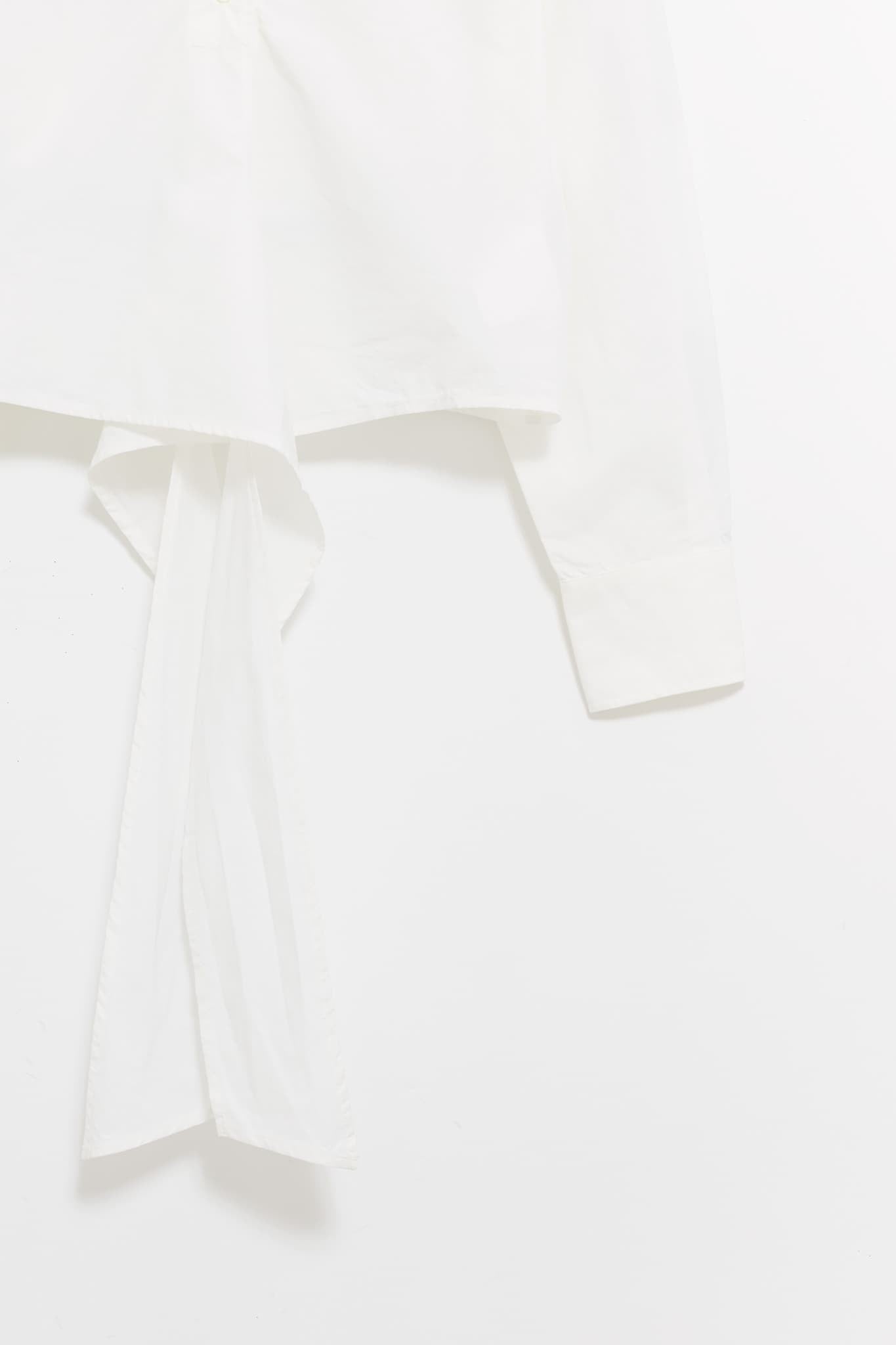 OUR LEGACY WHITE ORGANIC POPLIN NANNAS SHIRT