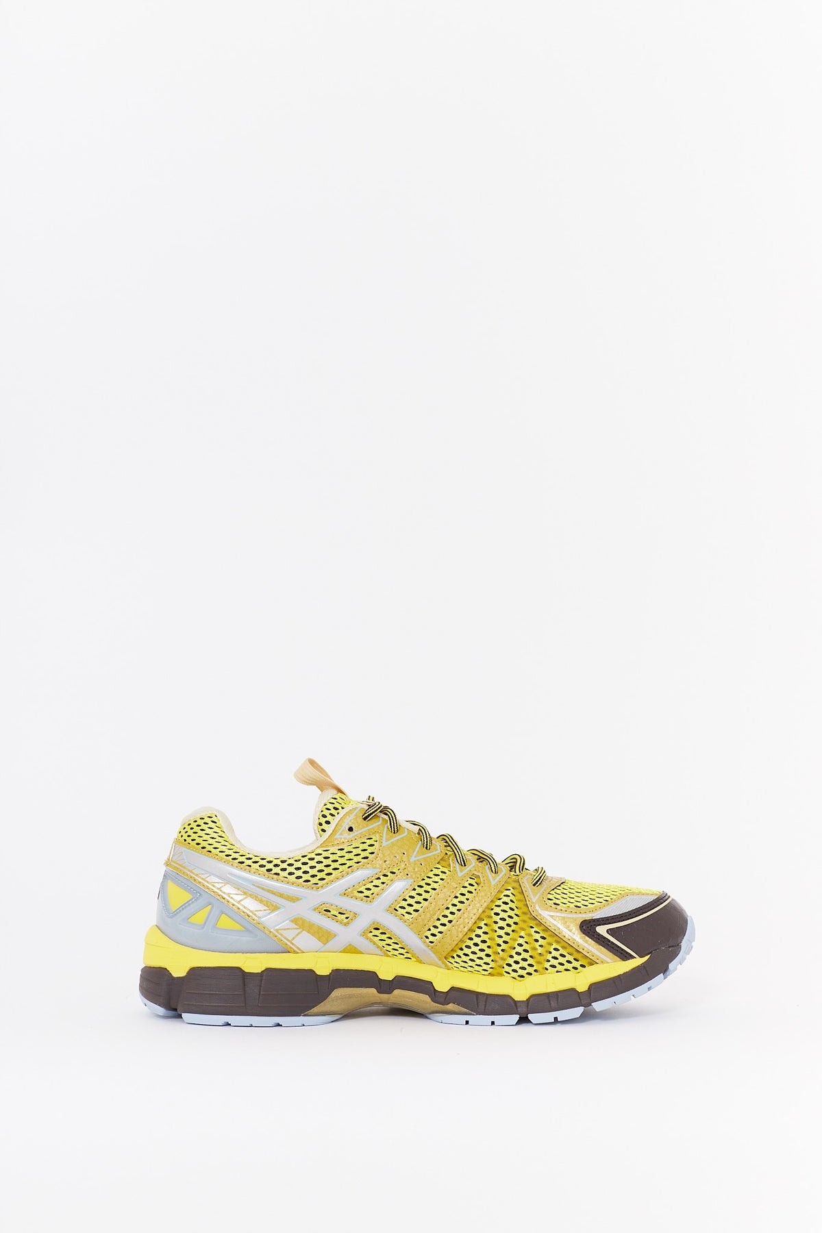 ASICS VIBRANT YELLOW PURE SILVER UB9 S GEL KAYANO 20 SNEAKERS