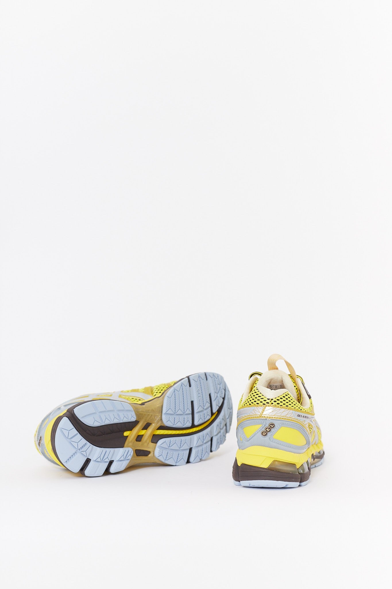 ASICS VIBRANT YELLOW PURE SILVER UB9 S GEL KAYANO 20 SNEAKERS