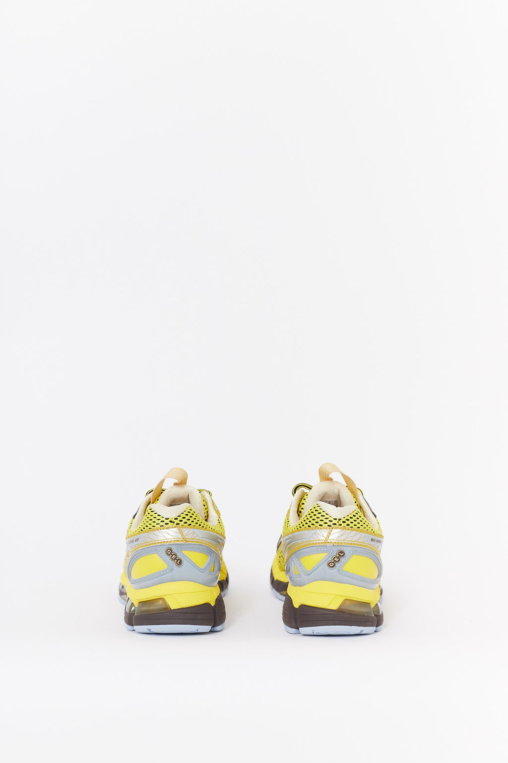 ASICS VIBRANT YELLOW PURE SILVER UB9 S GEL KAYANO 20 SNEAKERS