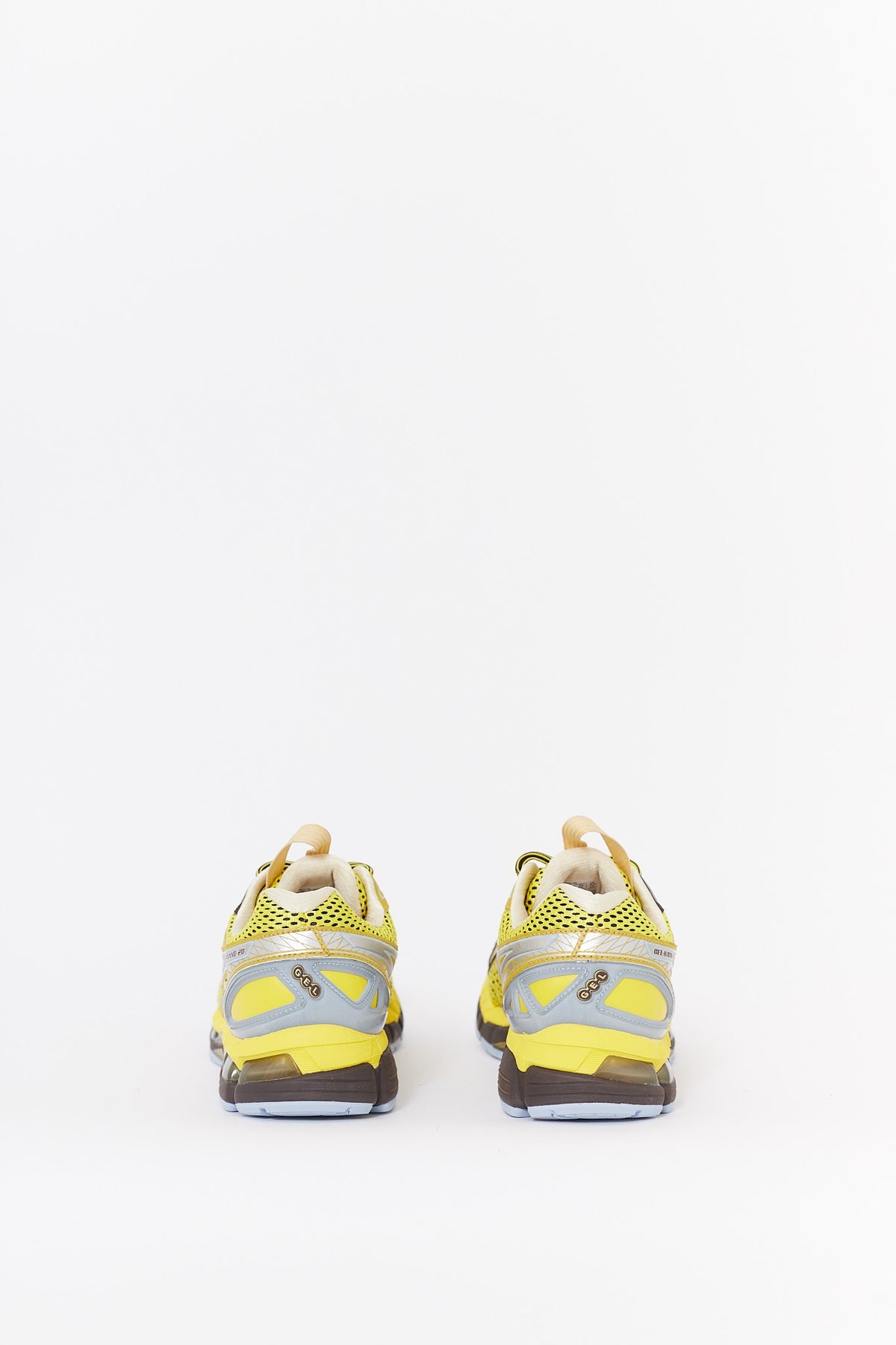 ASICS VIBRANT YELLOW PURE SILVER UB9 S GEL KAYANO 20 SNEAKERS