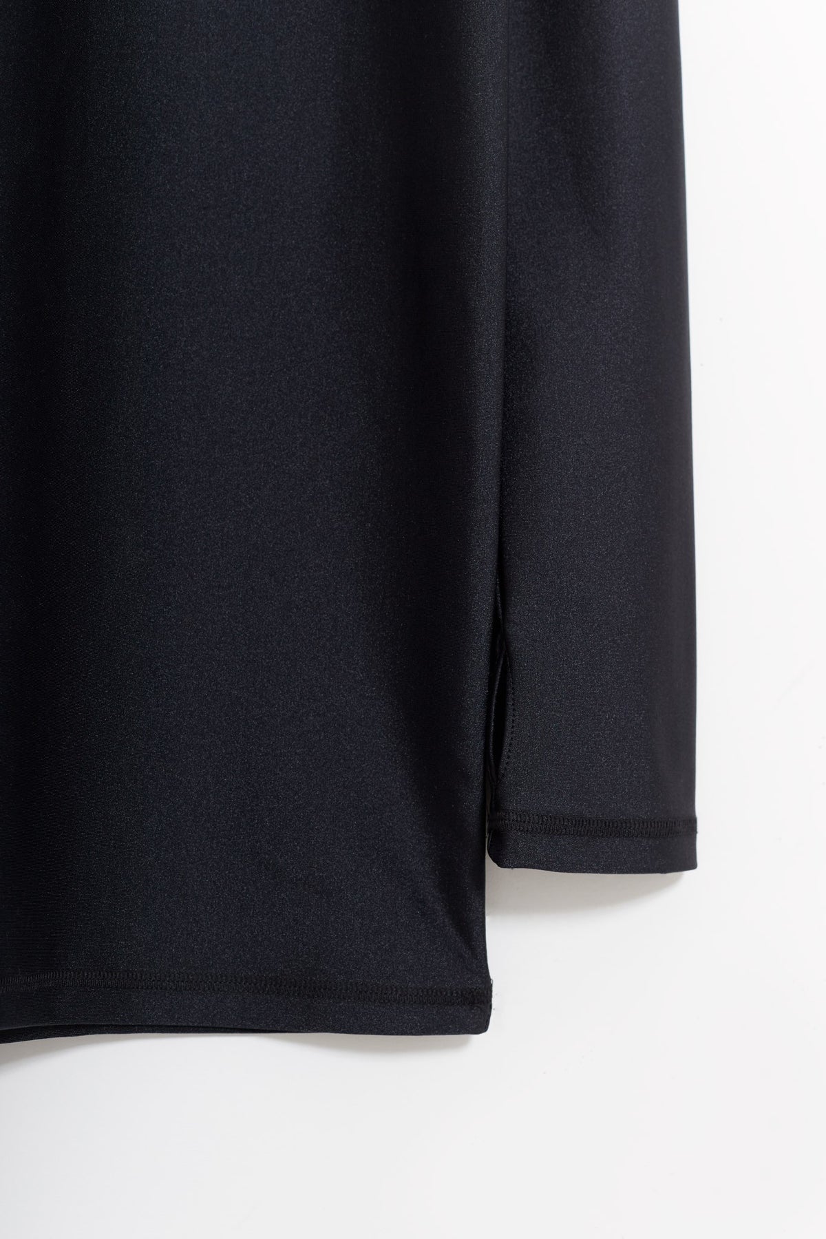 COPERNI BLACK HIGH NECK FITTED MINI DRESS