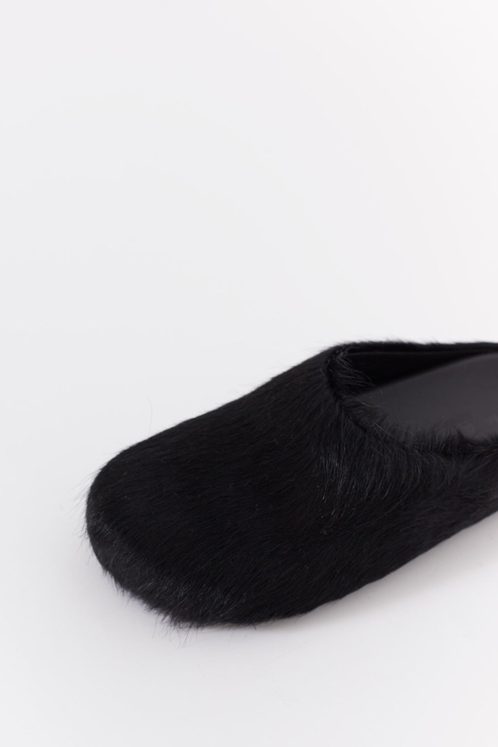 MARNI BLACK FUSSBET SABOT LOAFERS