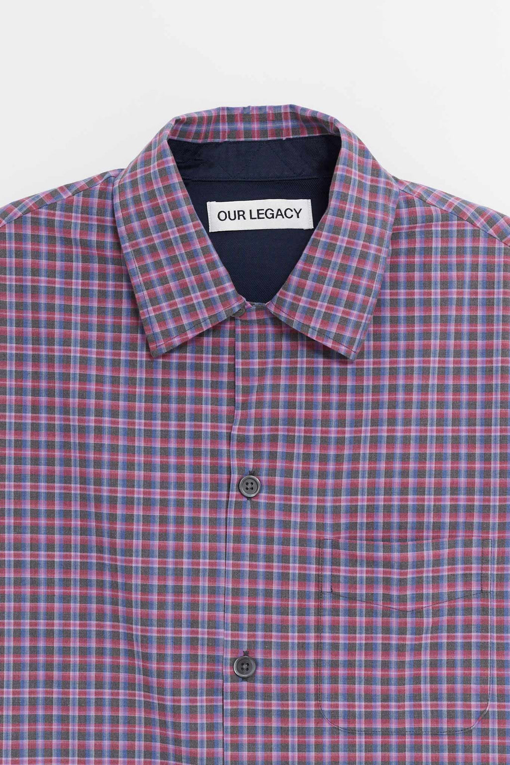 OUR LEGACY VENICE CHECK HEUSEN SHIRT