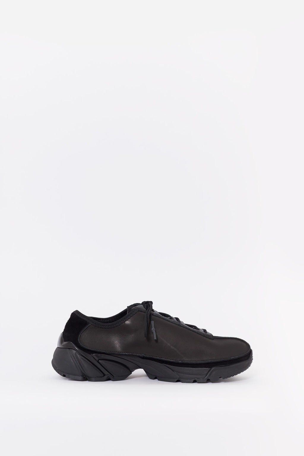 OUR LEGACY BLACK LEATHER KLOVE SNEAKERS