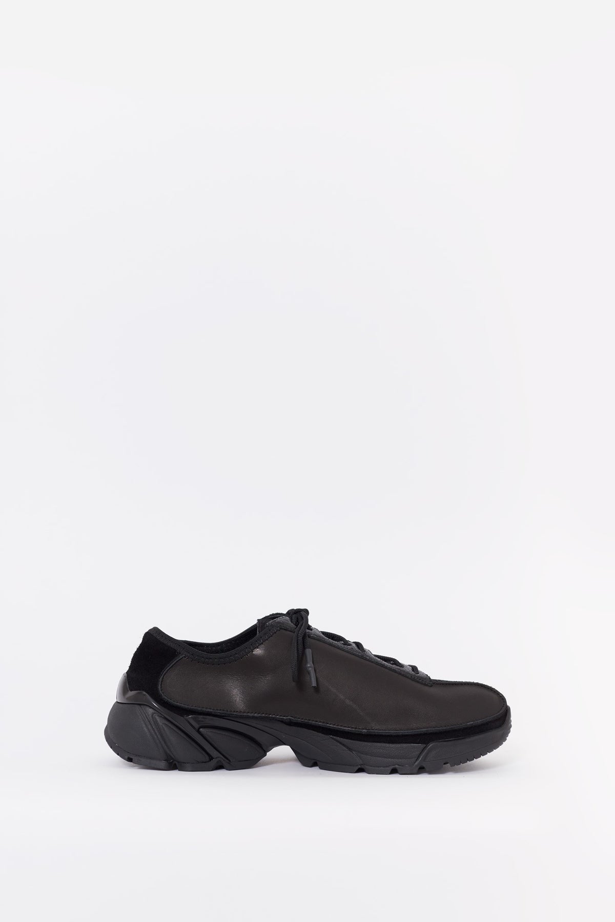 OUR LEGACY BLACK LEATHER KLOVE SNEAKERS