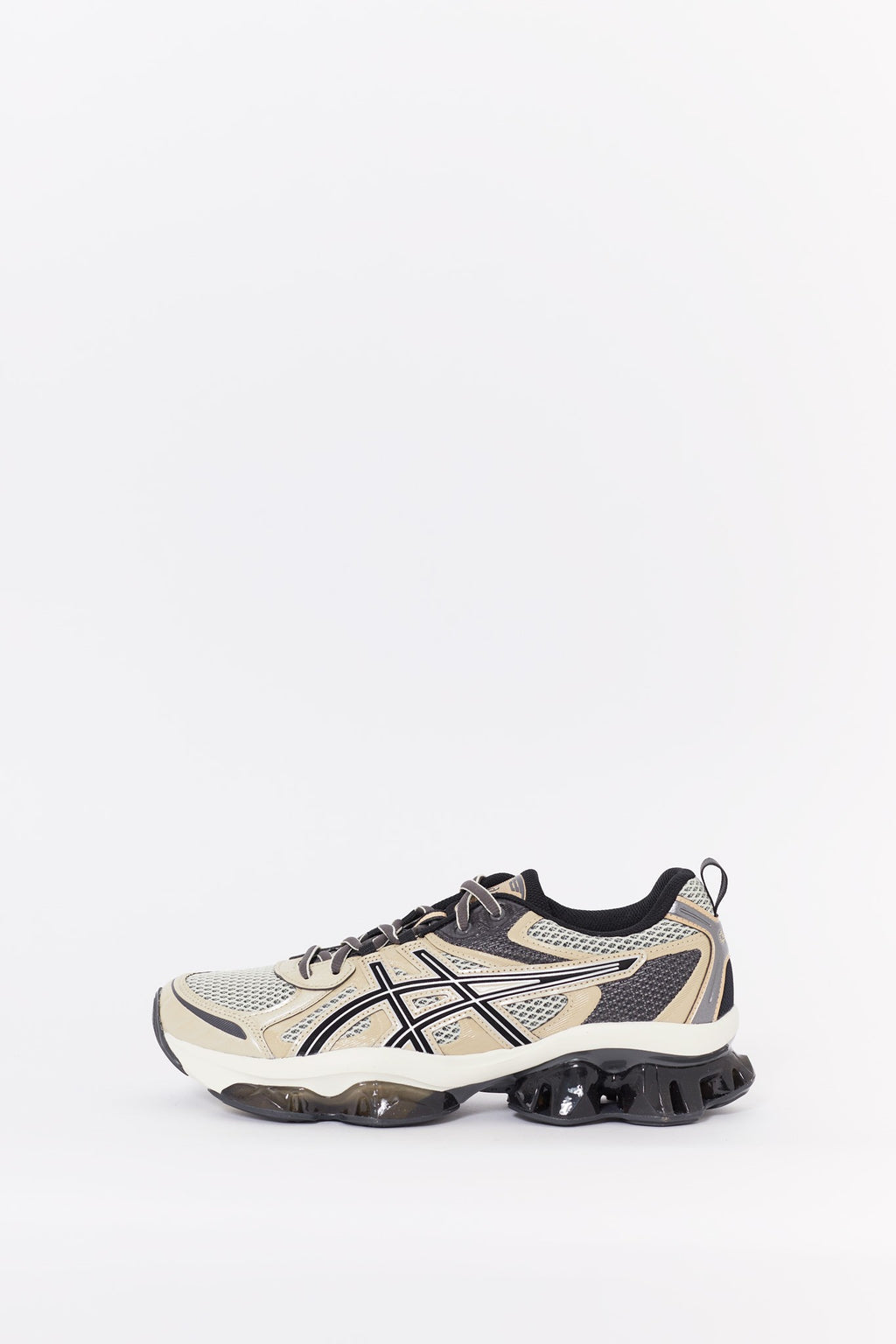 ASICS SAND BLACK GEL QUANTUM KINETIC SNEAKERS