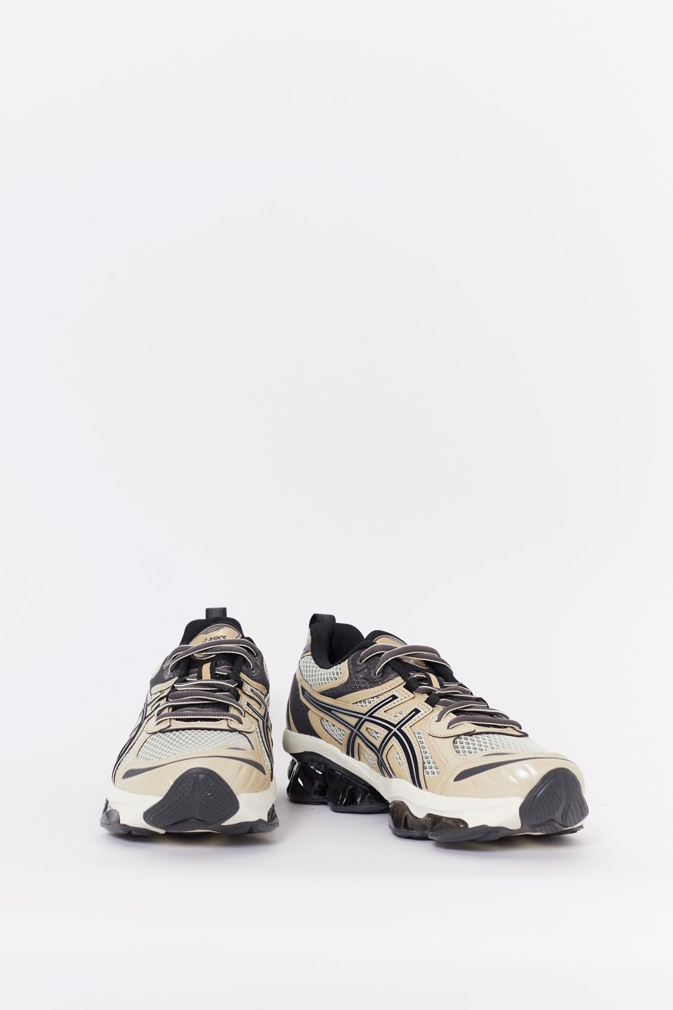 ASICS SAND BLACK GEL QUANTUM KINETIC SNEAKERS