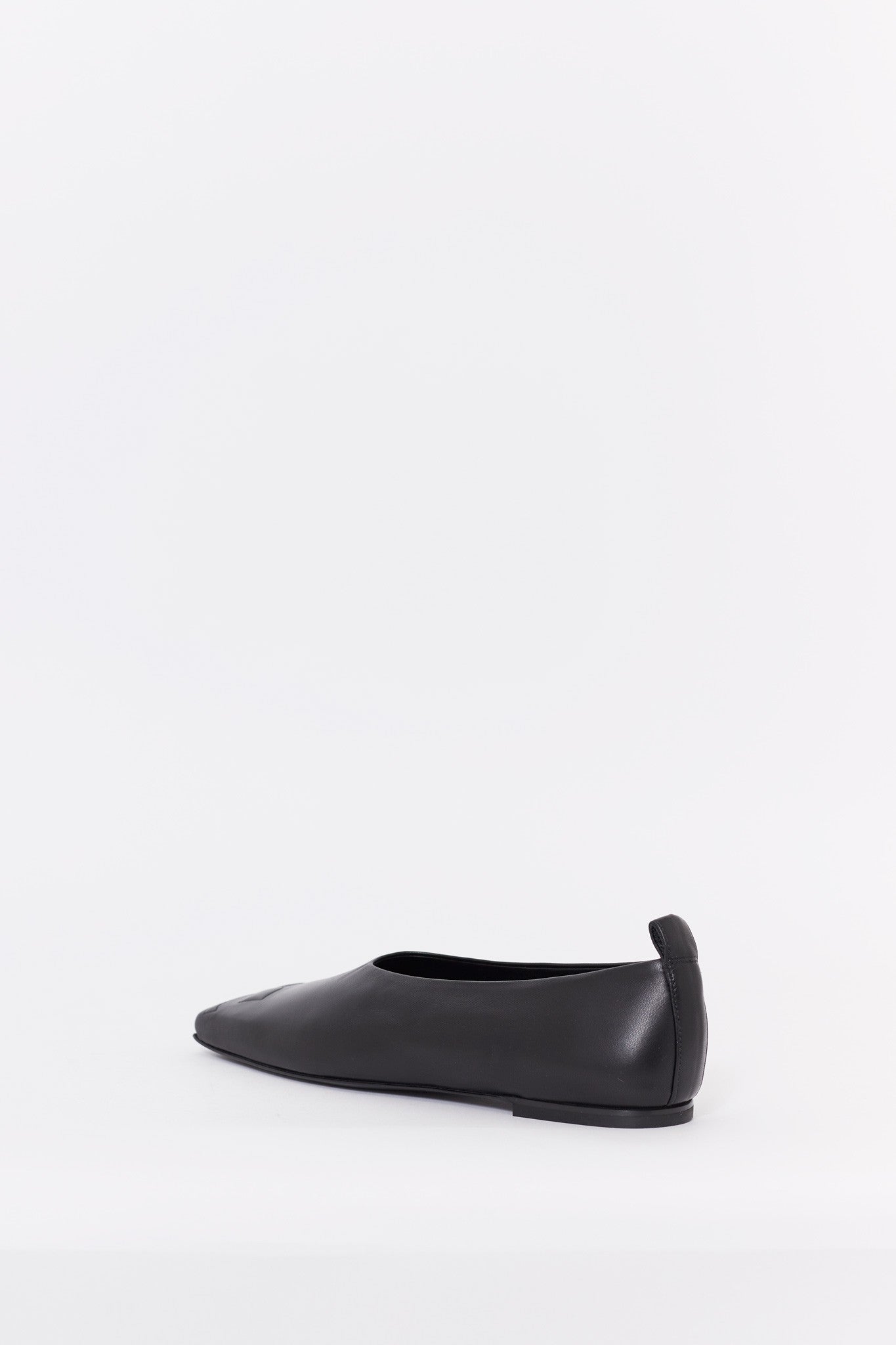 COURREGES BLACK AC HERITAGE NAPPA LEATHER LOAFERS