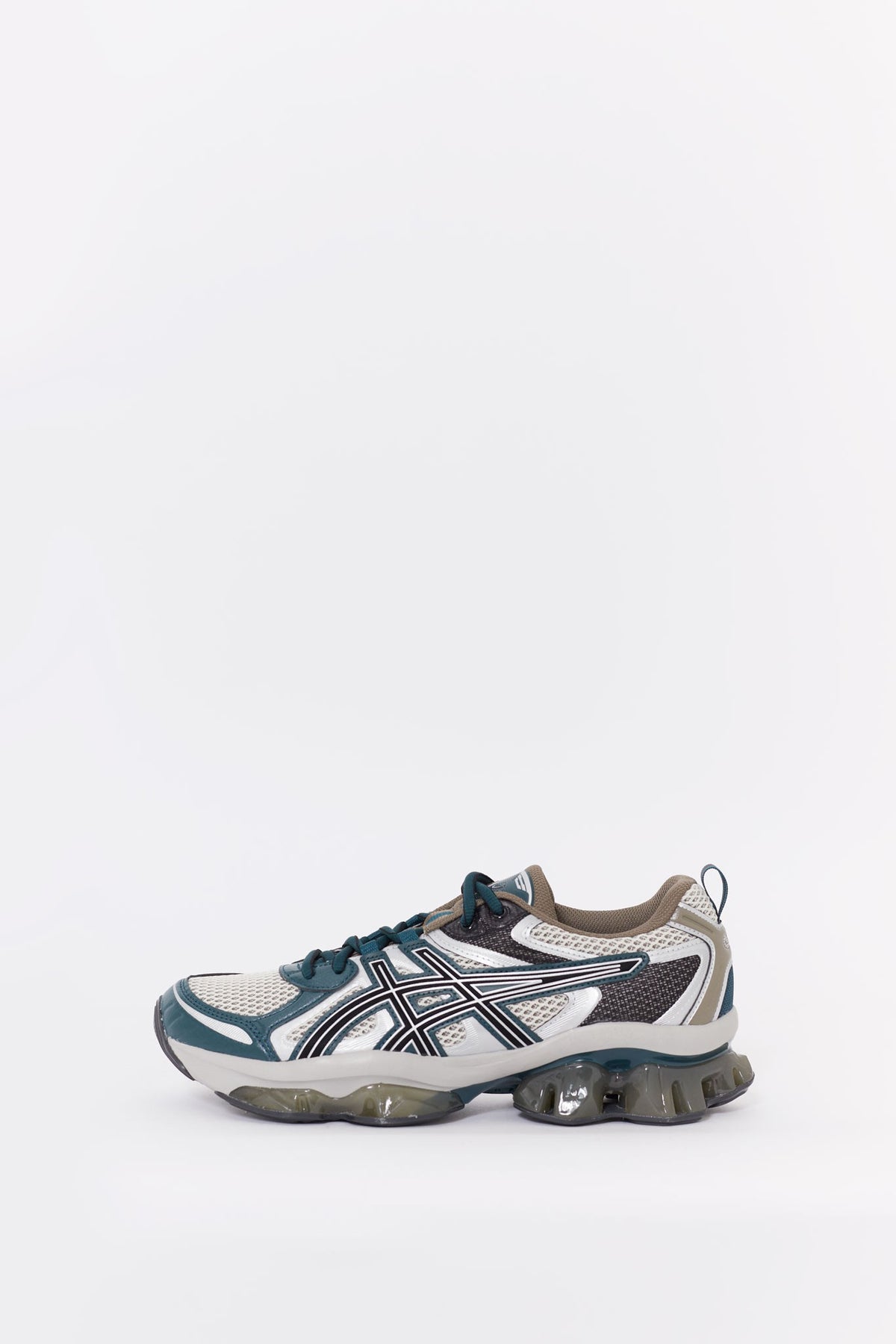 ASICS OATMEAL GEL QUANTUM KINETIC SNEAKERS