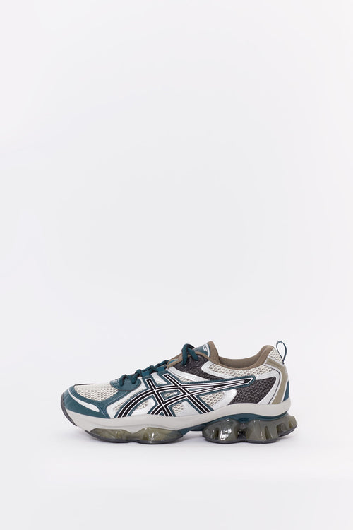 ASICS OATMEAL GEL QUANTUM KINETIC SNEAKERS