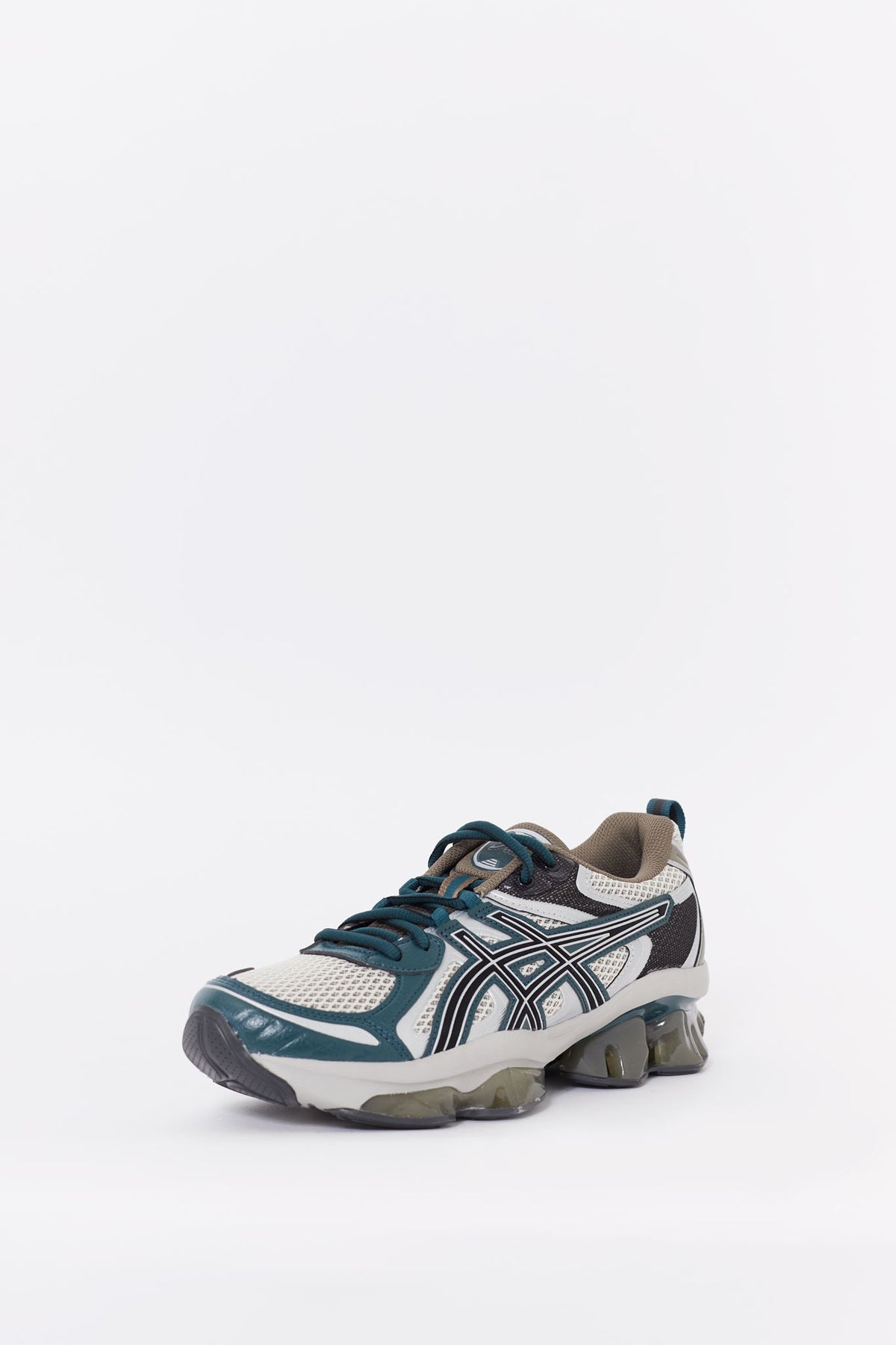 ASICS OATMEAL GEL QUANTUM KINETIC SNEAKERS