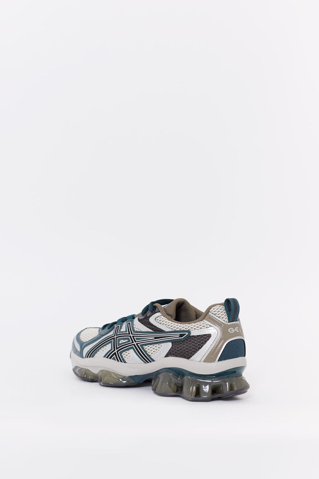 ASICS OATMEAL GEL QUANTUM KINETIC SNEAKERS
