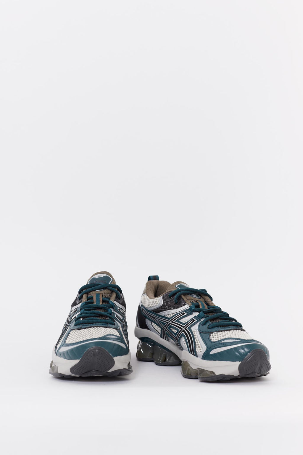 ASICS OATMEAL GEL QUANTUM KINETIC SNEAKERS