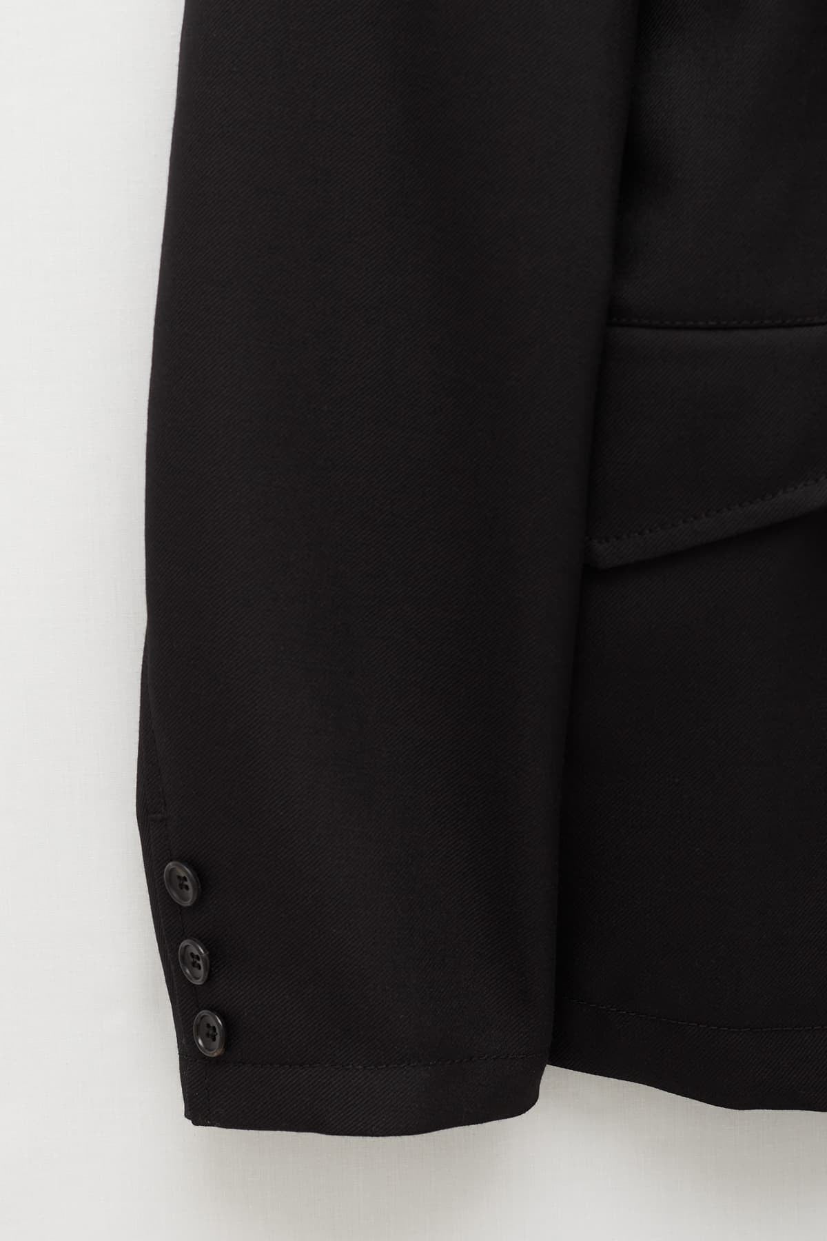 COMME DES GARCONS SHIRT BLACK FKJ006 SUIT JACKET