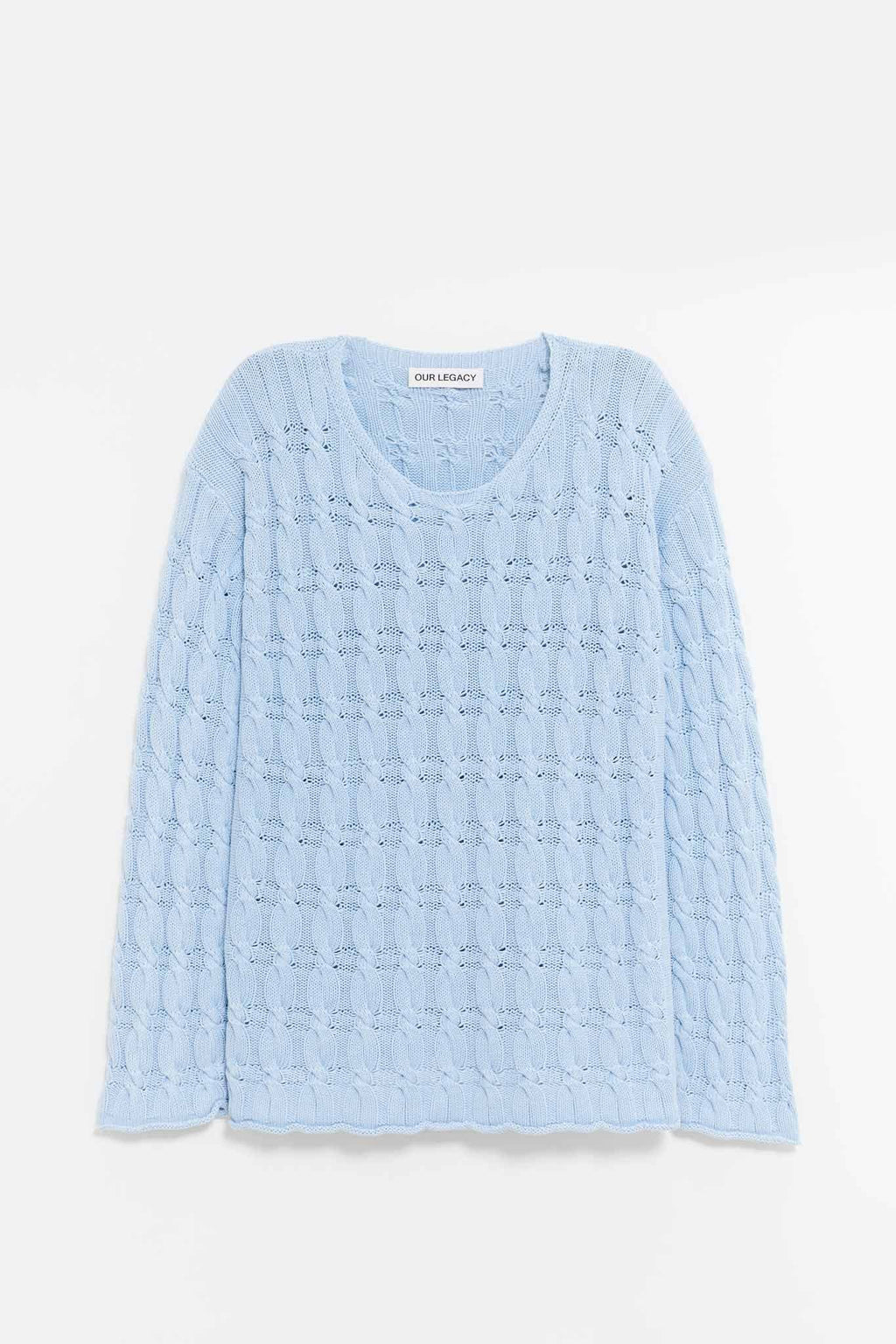 OUR LEGACY NATURAL DYE RIGID POPOVER SWEATER