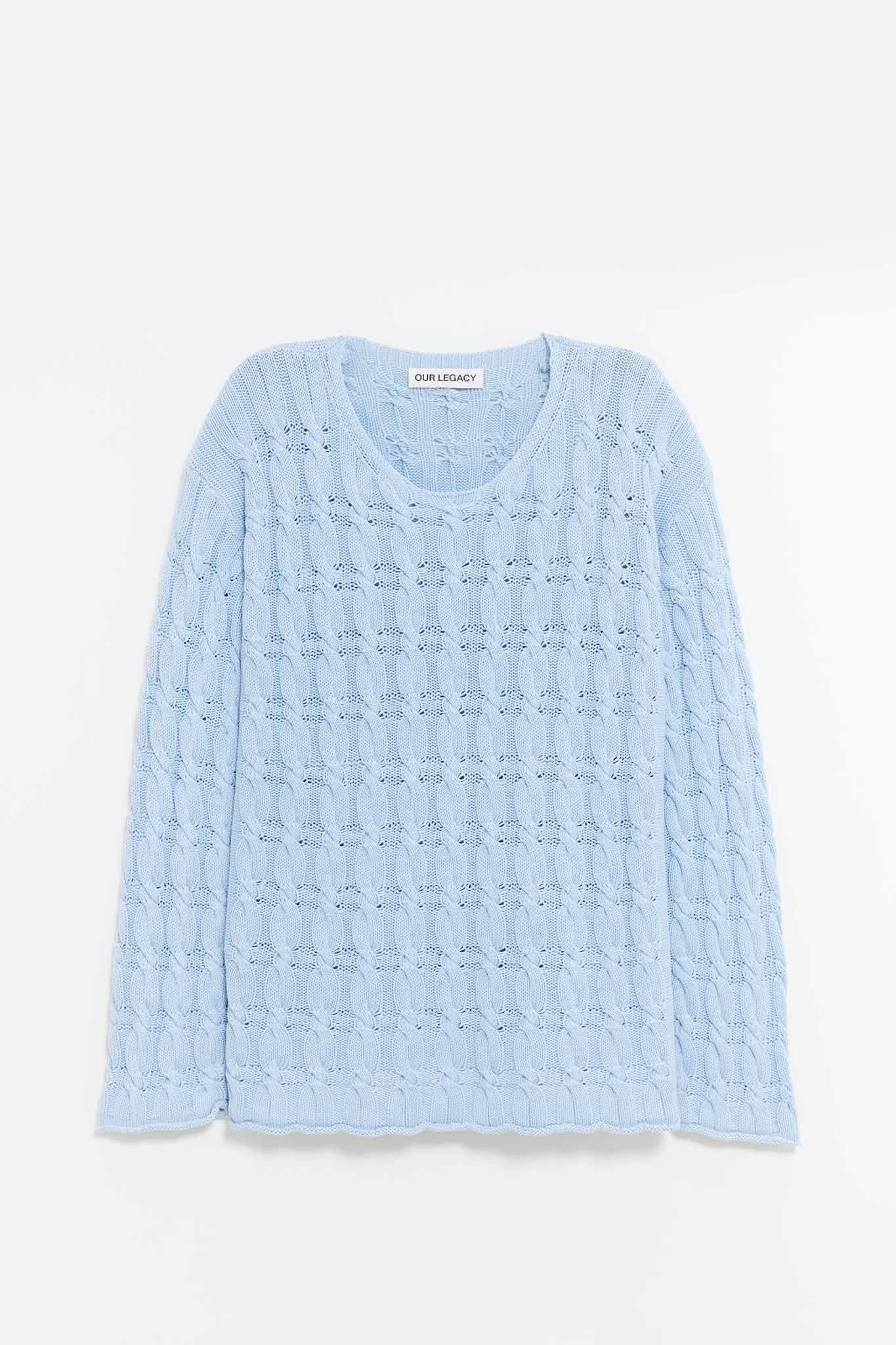 OUR LEGACY NATURAL DYE RIGID POPOVER SWEATER
