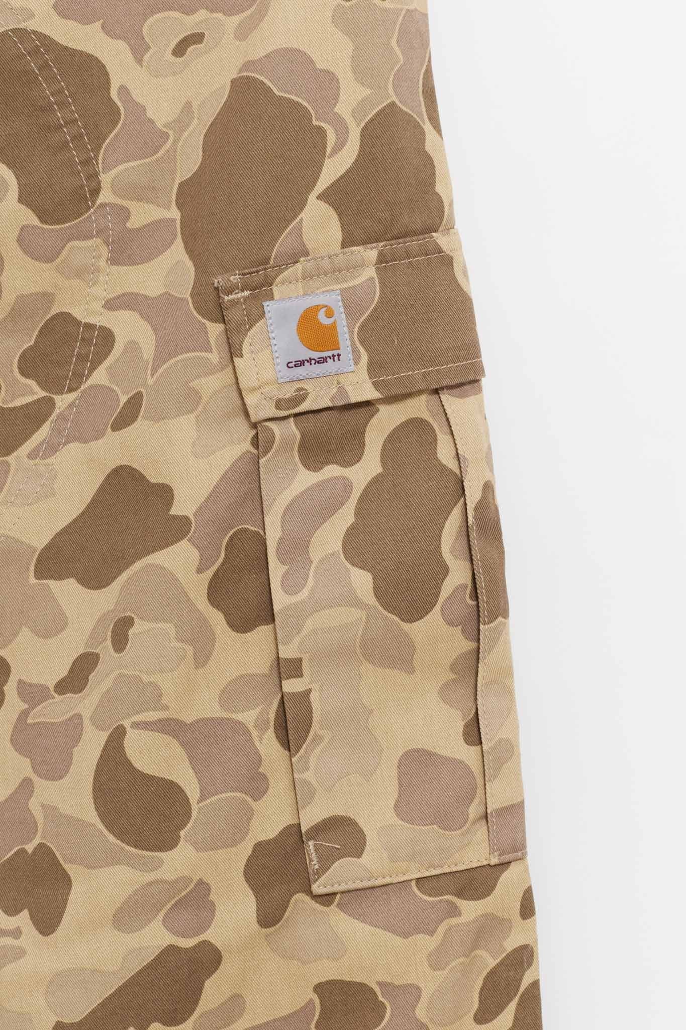 CARHARTT WIP CAMO DUCK REGULAR CARGO PANT