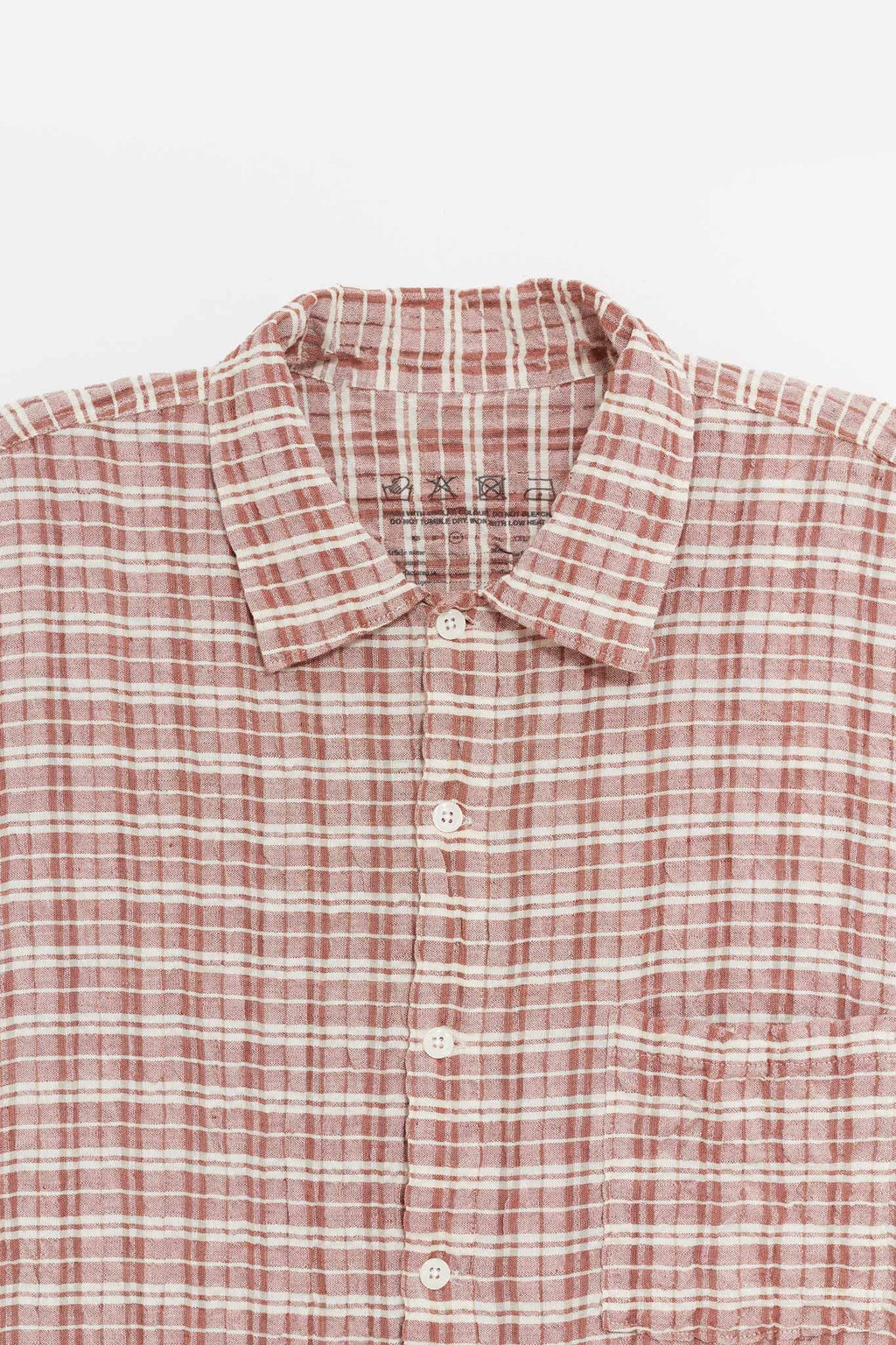 MFPEN RUSTY CHECK MECHANIC SHIRT