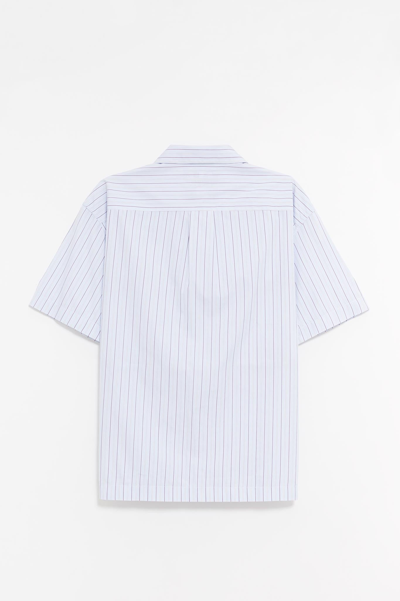 MFPEN LIGHT BLUE BANKER STRIPE HOLIDAY SHIRT