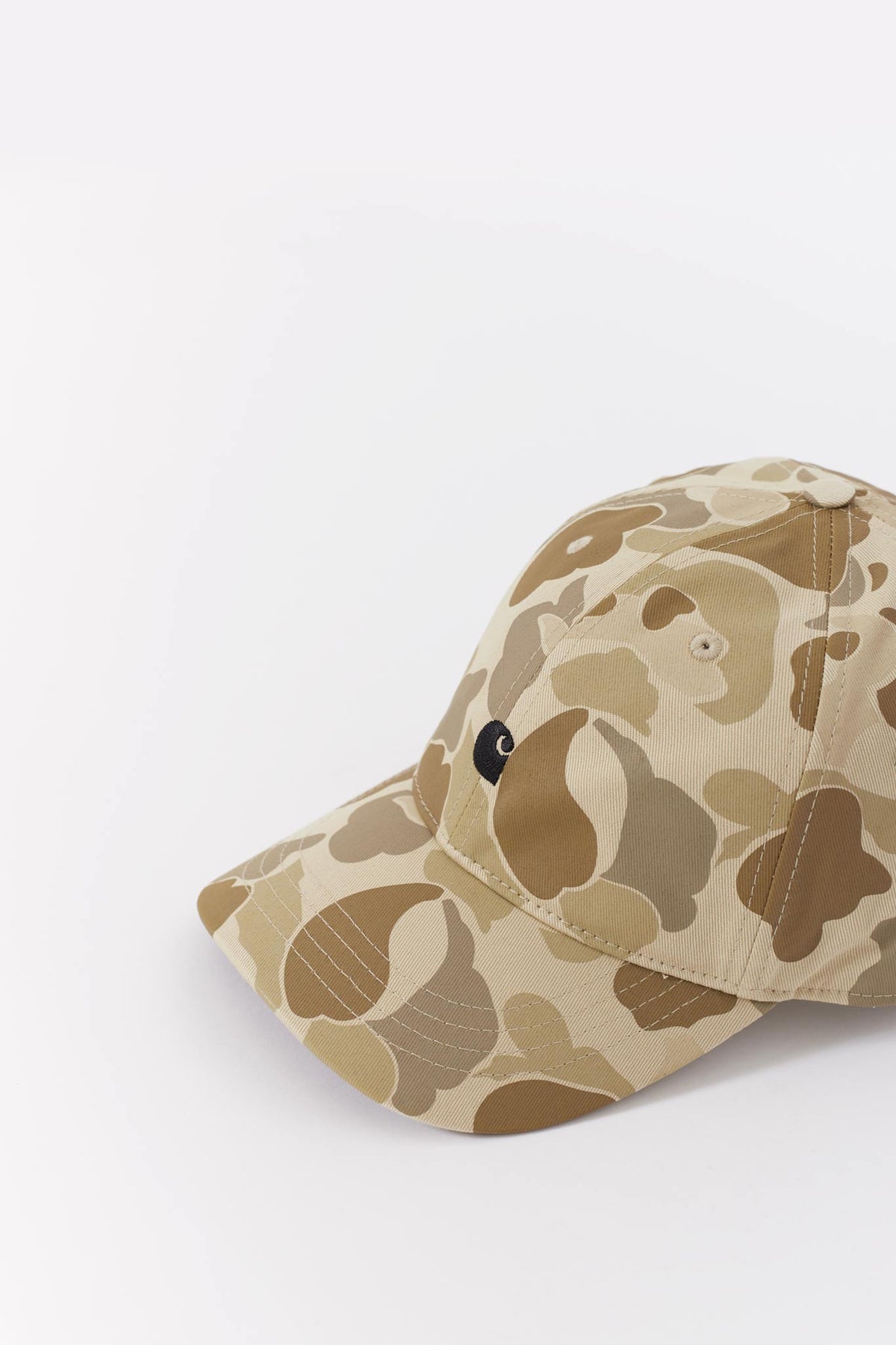 CARHARTT WIP CAMO DUCK MADISON LOGO CAP