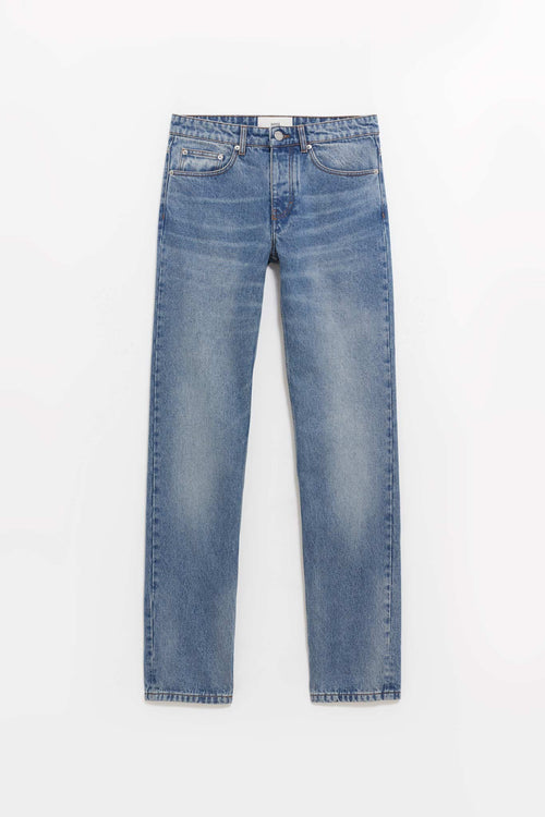 AMI USED BLUE CLASSIC FIT JEANS