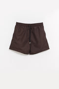 LOUVOIS BROWN SEAQUAL SWIMMING SHORTS