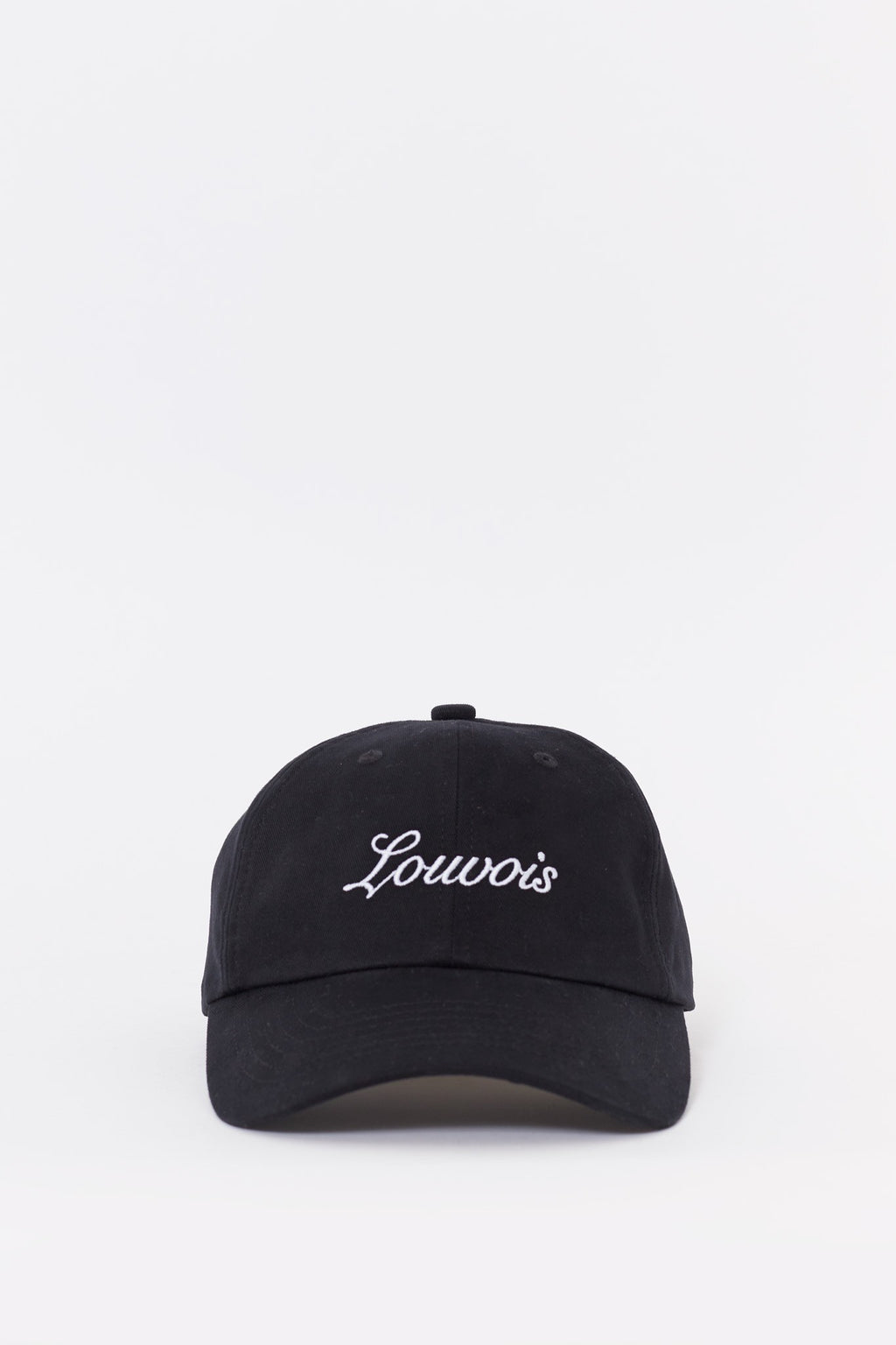 LOUVOIS BLACK LOUVOIS WORDMARK HAT