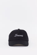 LOUVOIS BLACK LOUVOIS WORDMARK HAT