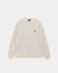STUSSY BONE RAGLAN THERMAL BASIC STOCK T SHIRT