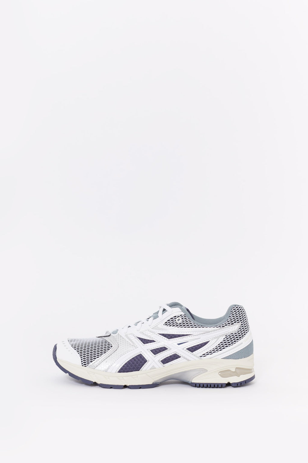 ASICS WHITE PURE SILVER GEL DS TRAINER 14 SNEAKERS