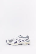 ASICS WHITE PURE SILVER GEL DS TRAINER 14 SNEAKERS