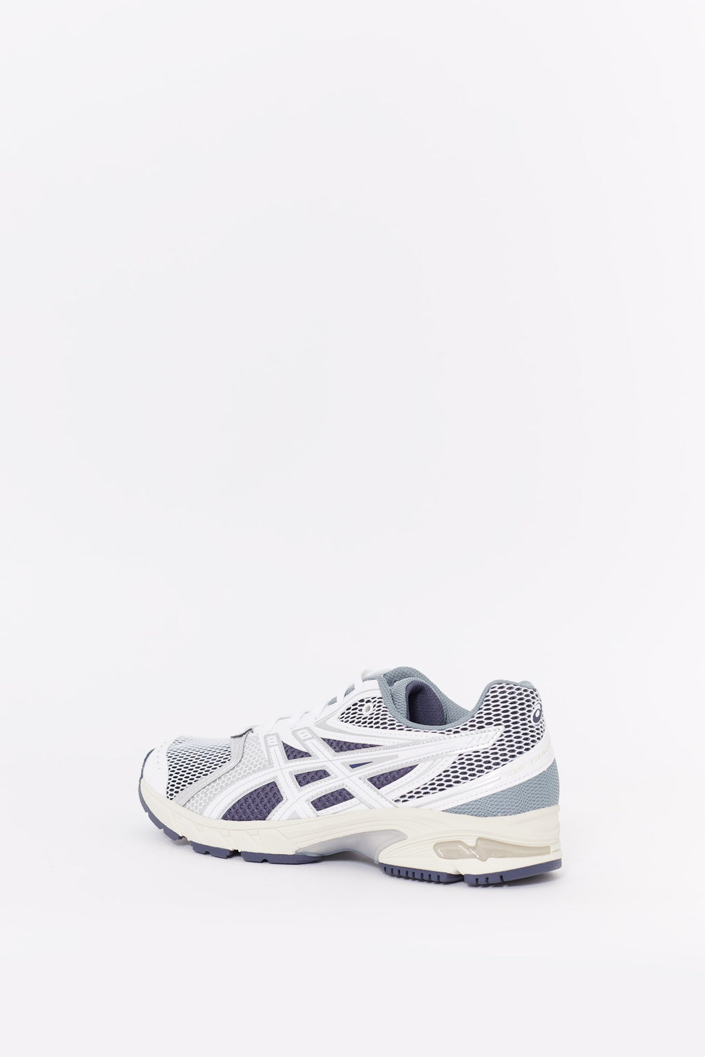 ASICS WHITE PURE SILVER GEL DS TRAINER 14 SNEAKERS