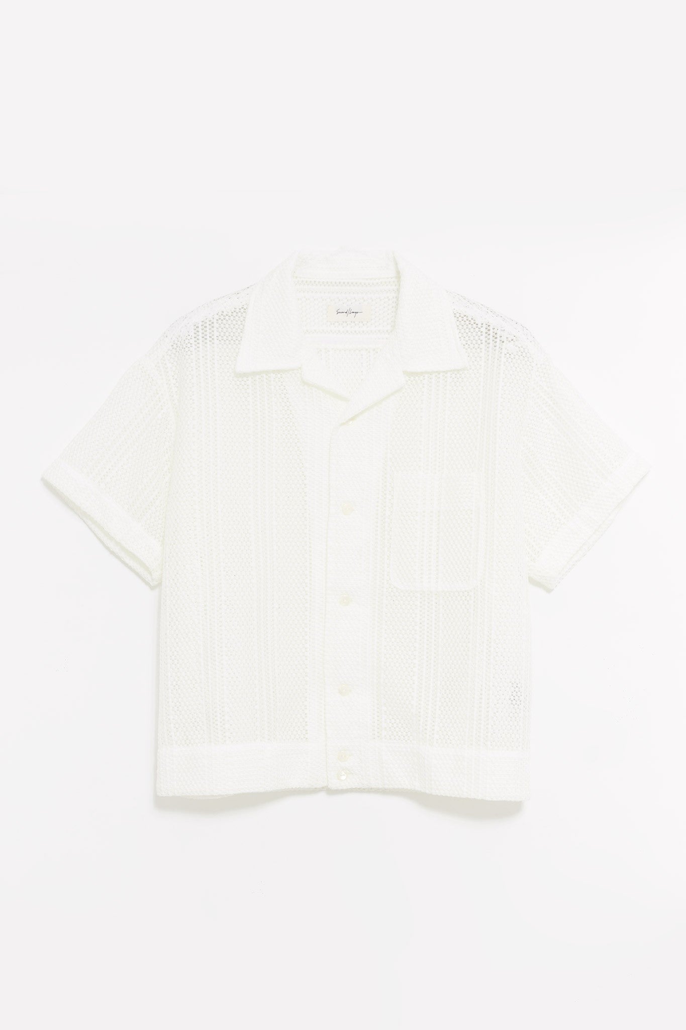 SECOND LAYER WHITE INDIO SHIRT