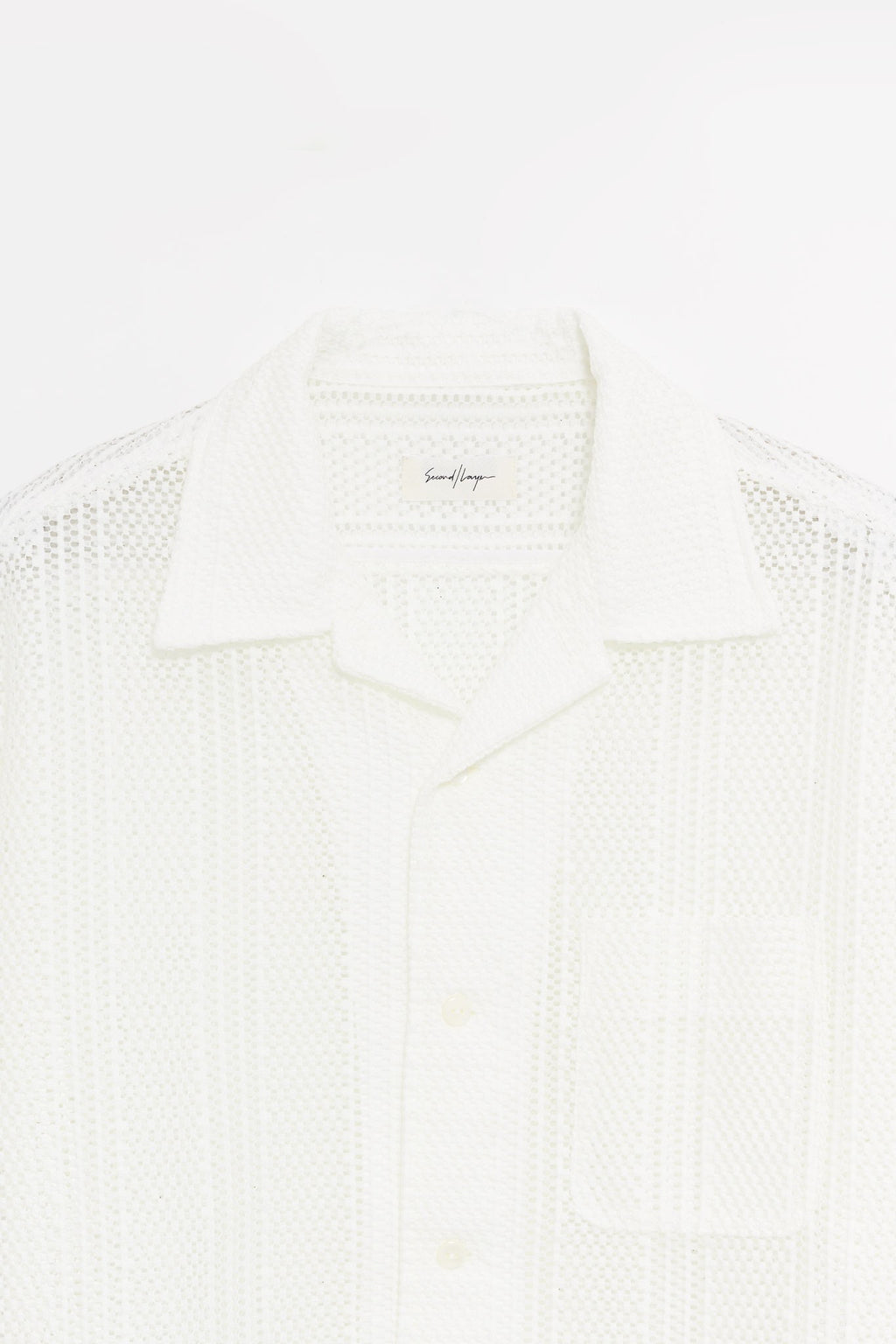 SECOND LAYER WHITE INDIO SHIRT