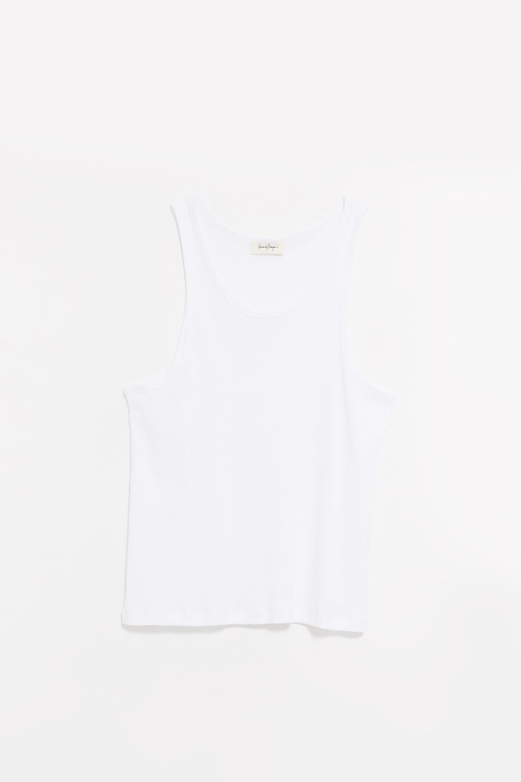 SECOND LAYER WHITE LOS NINOS TANK TOP T SHIRT