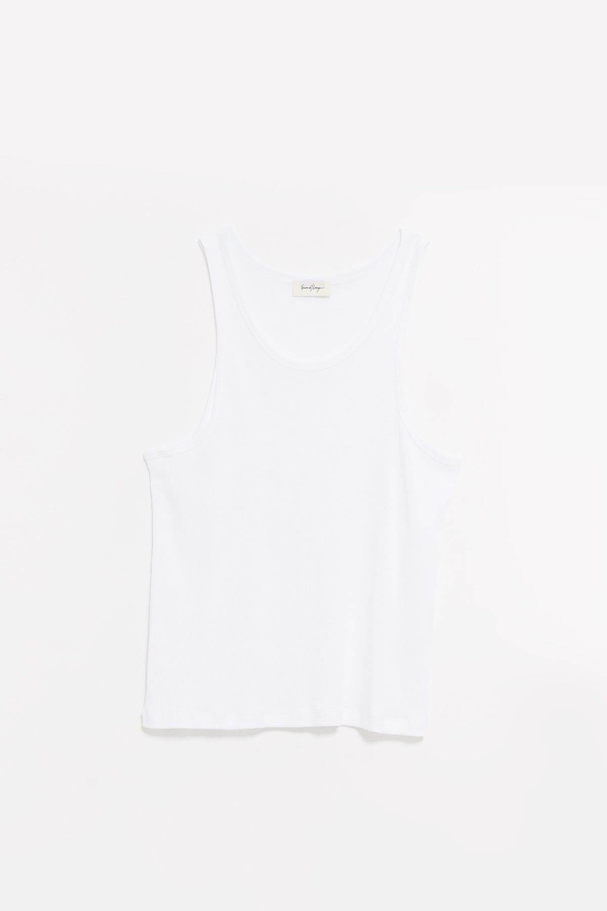 SECOND LAYER WHITE LOS NINOS TANK TOP T SHIRT