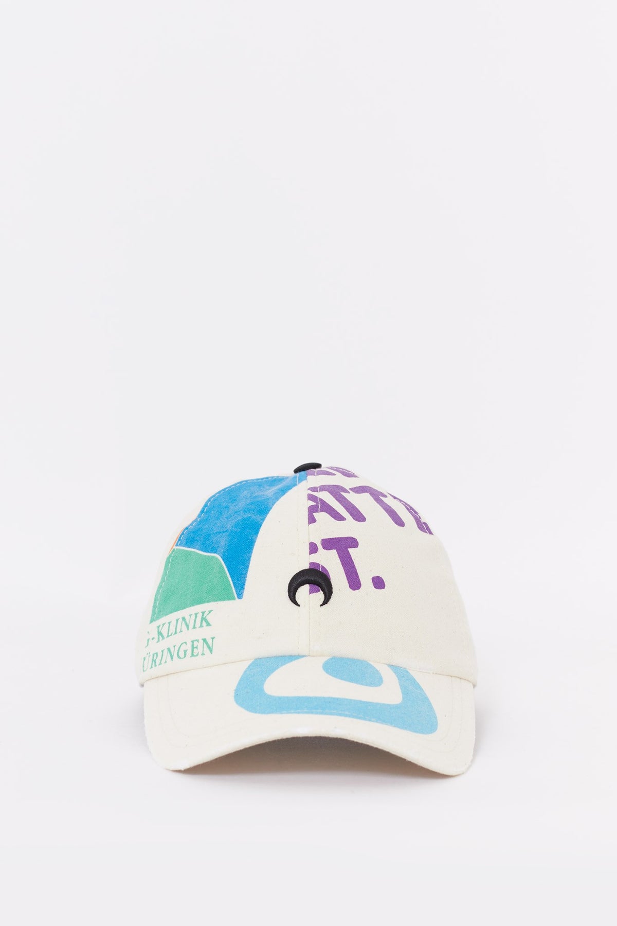MARINE SERRE ECRU REGENERATED TOTE BAGS BASEBALL CAP