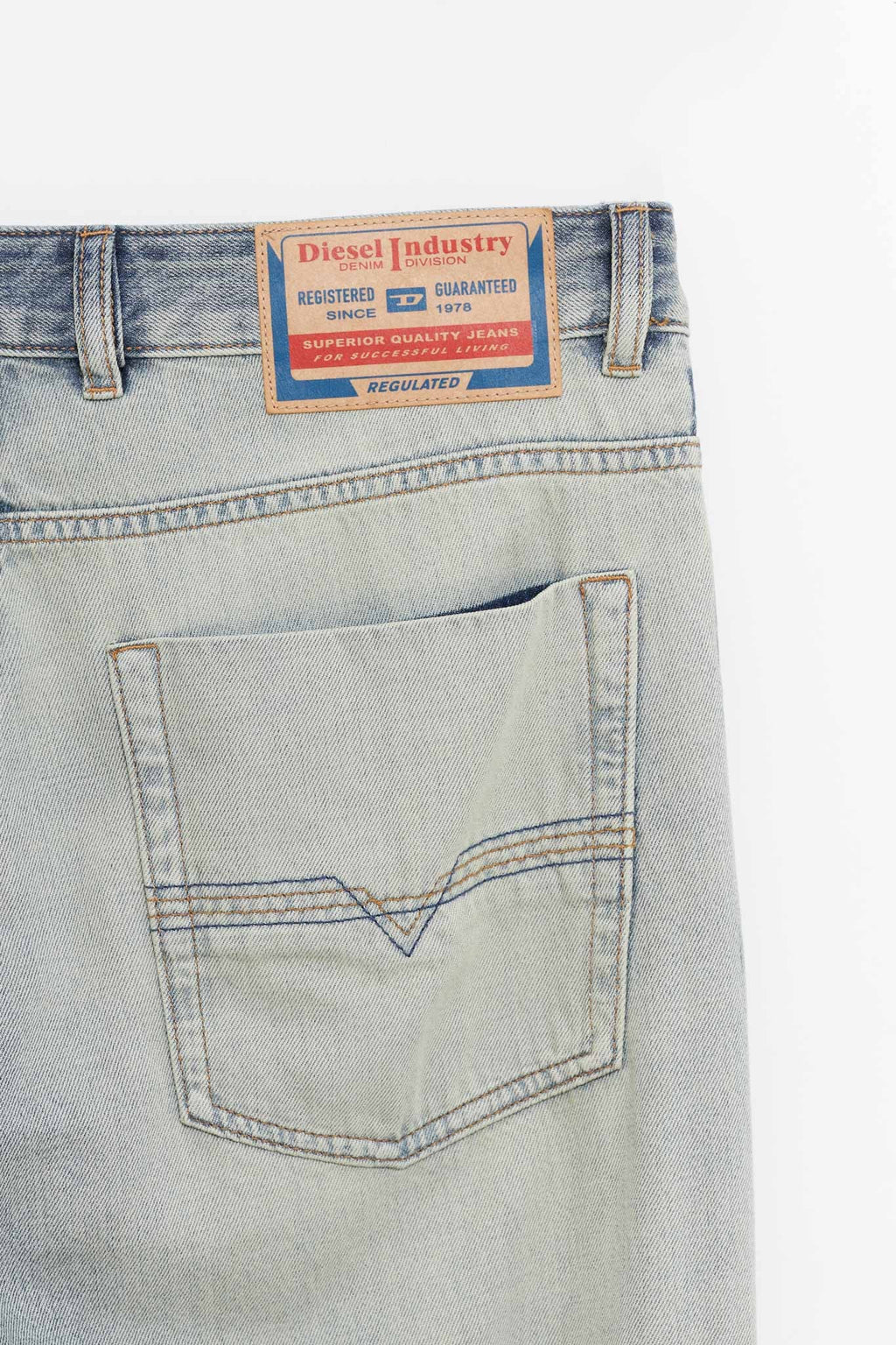 DIESEL CLEAR BLUE 1980 D EEPER S TROUSER