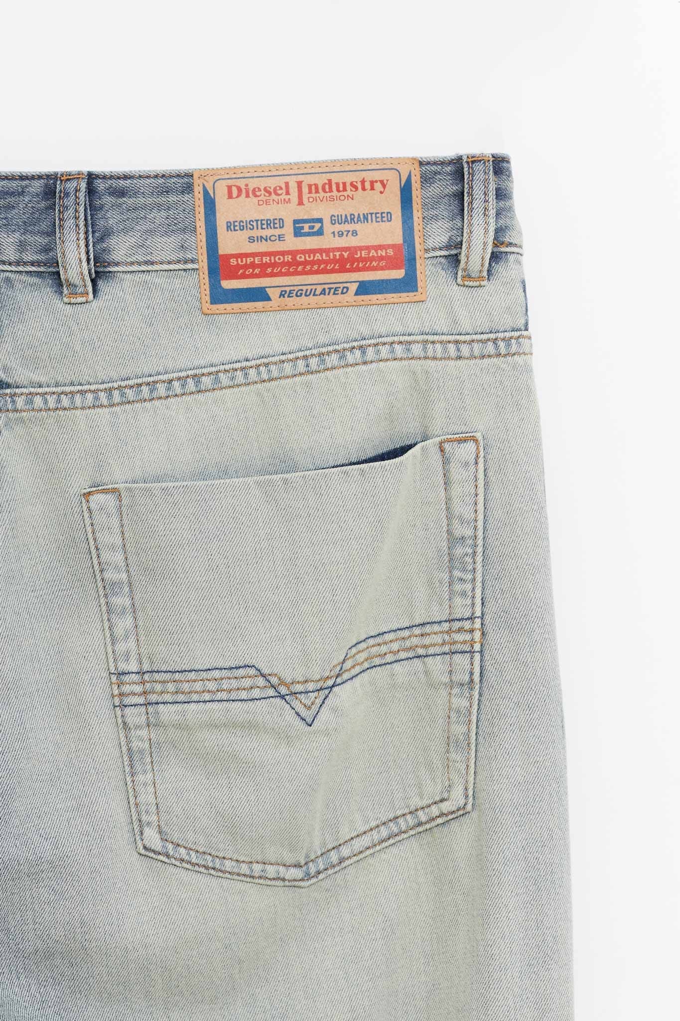 DIESEL CLEAR BLUE 1980 D EEPER S TROUSER