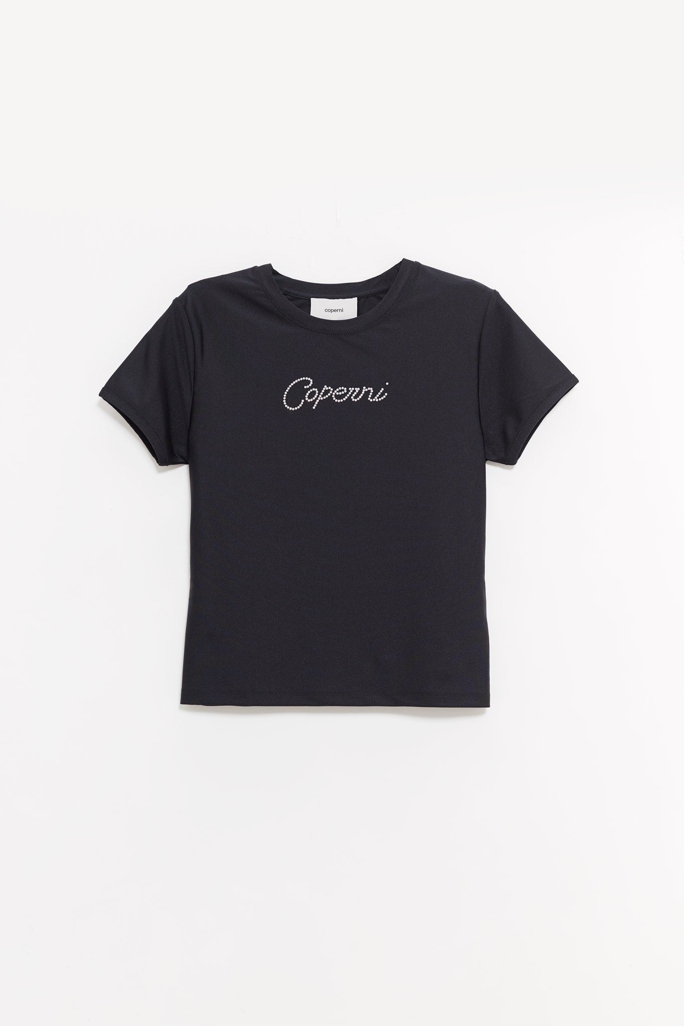 COPERNI BLACK CRYSTAL LOGO T SHIRT