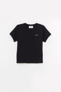 COPERNI BLACK LOGO SLIM FIT T SHIRT