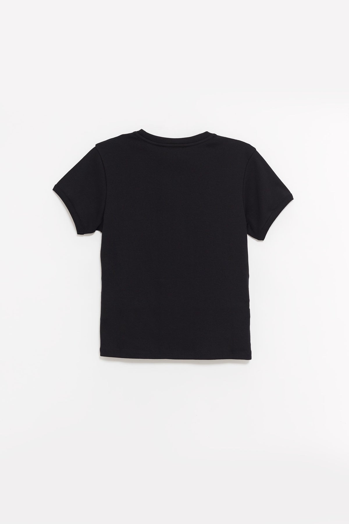 COPERNI BLACK LOGO SLIM FIT T SHIRT